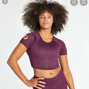oiselle NWT Airflow Crop - Empire - Size 6